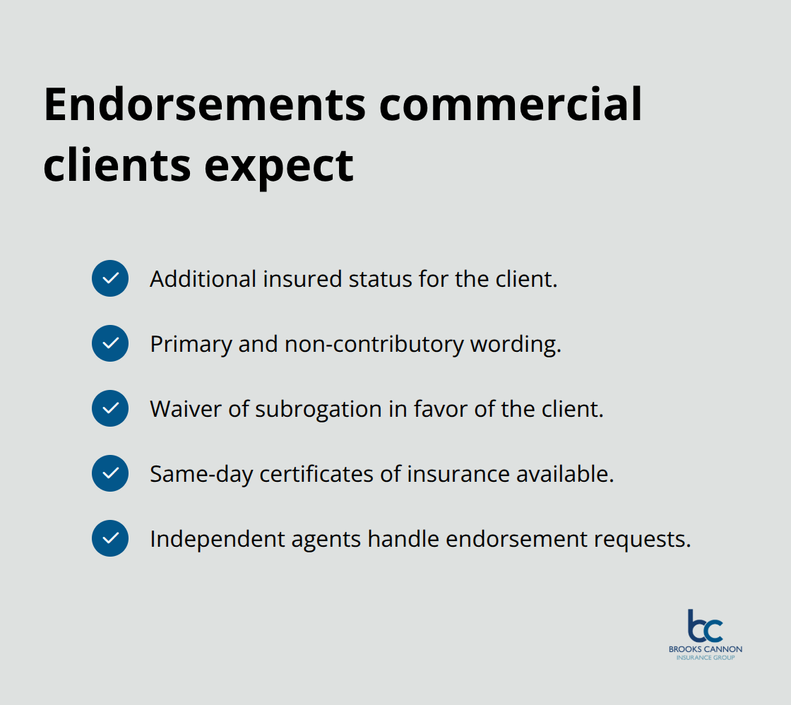 Common endorsements required on lawn care general liability policies - general liability insurance for lawn care