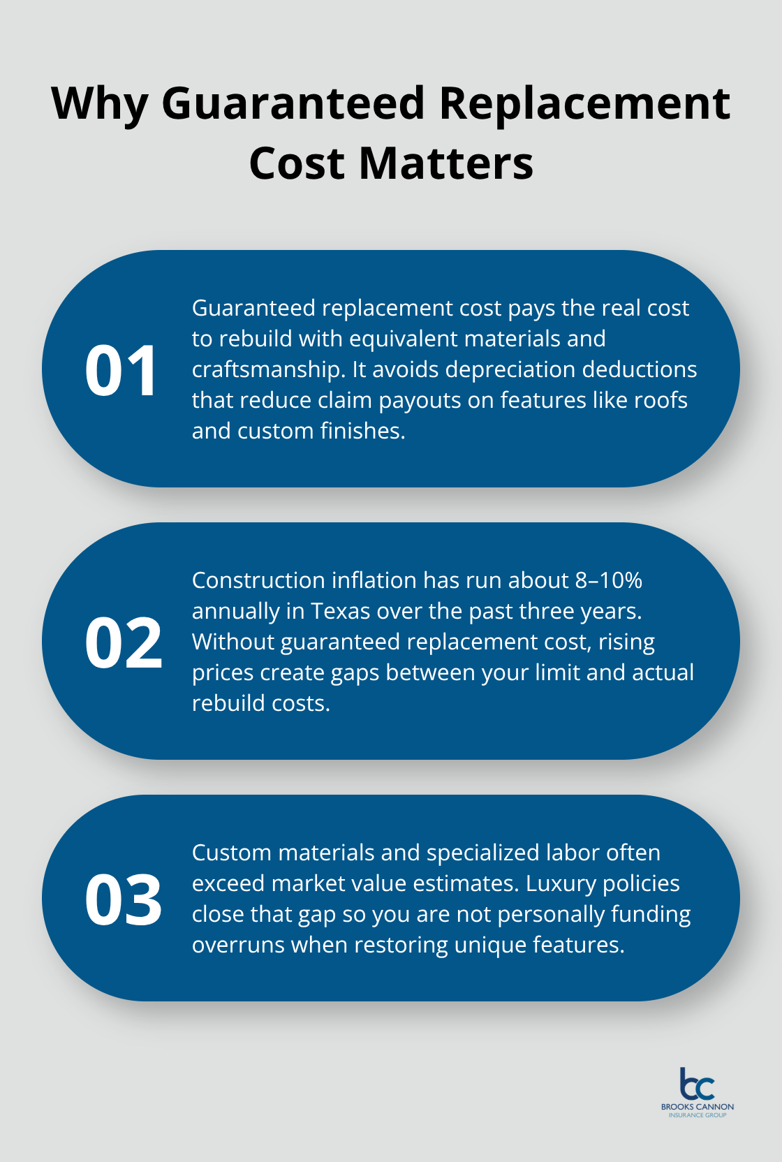 Three key reasons luxury replacement cost coverage outperforms standard ACV policies. - luxury home insurance